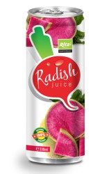 330ml Slim can Radish Juice 1